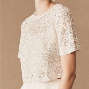 NWT never worn BHLDN Shayla Topper, size 4